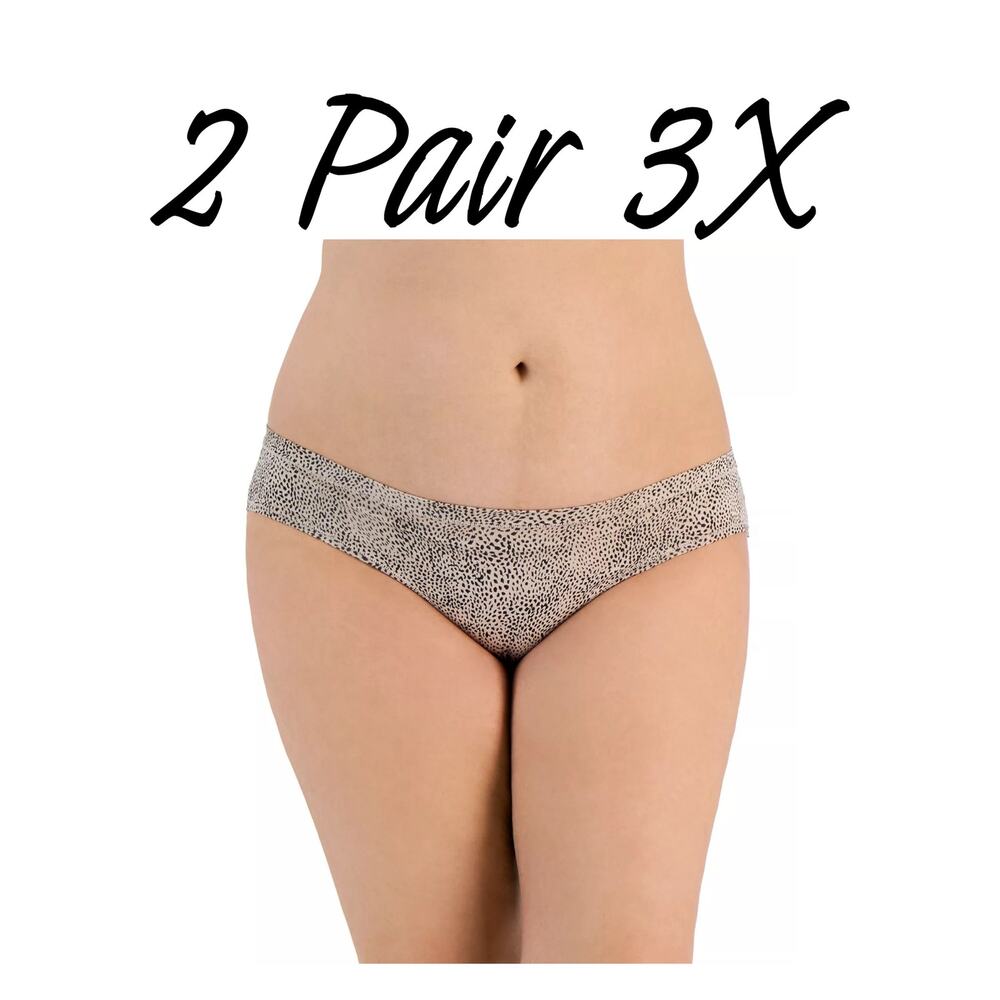 2 Pair Alfani Plus Size Bikini Underwear 3X